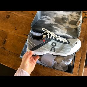 On cloud running shoes